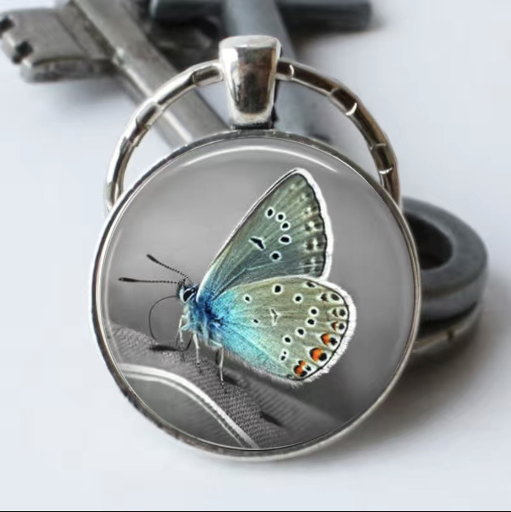 3/$25 Butterfly Keychain NEW